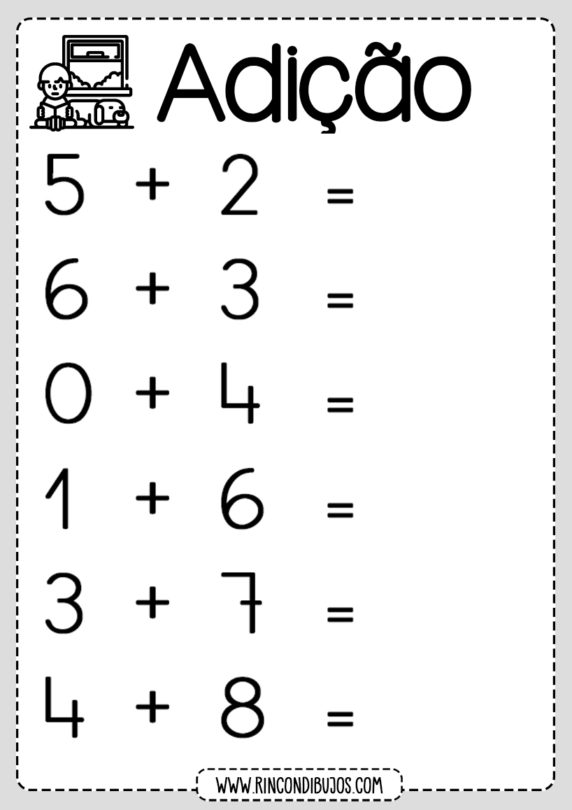 Atividades de matemática