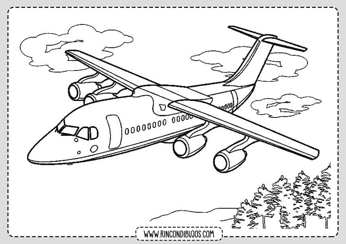 Dibujo de Avion
