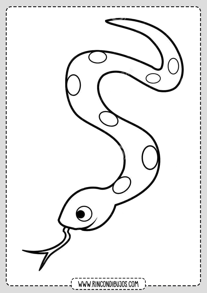 Dibujo de Serpiente