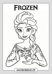 Dibujos Frozen 2 para Colorear