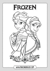 Dibujos de Frozen 2 Para Colorear Imprimir