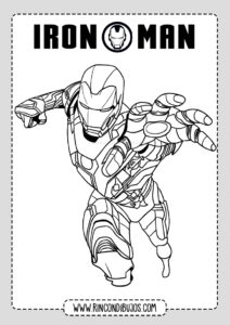Dibujos de Iron Man Para Colorear