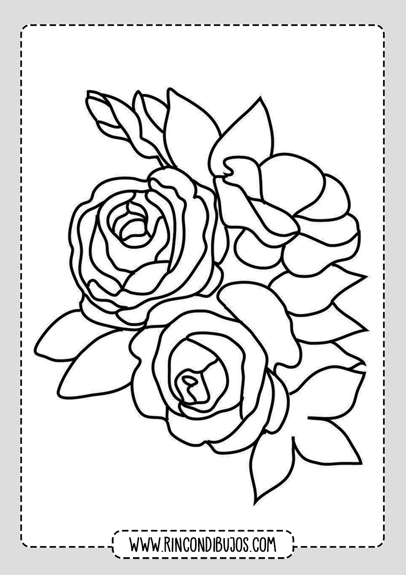 Dibujos de Rosas