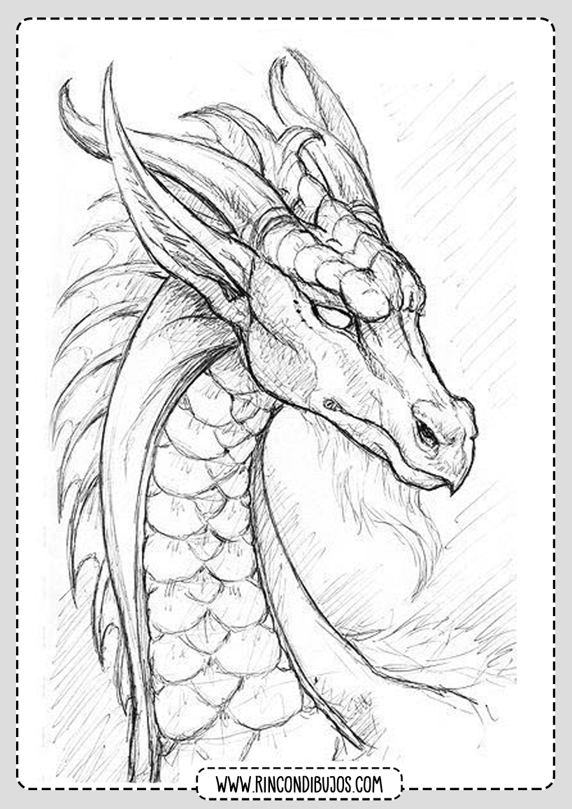Dibujito de dragones