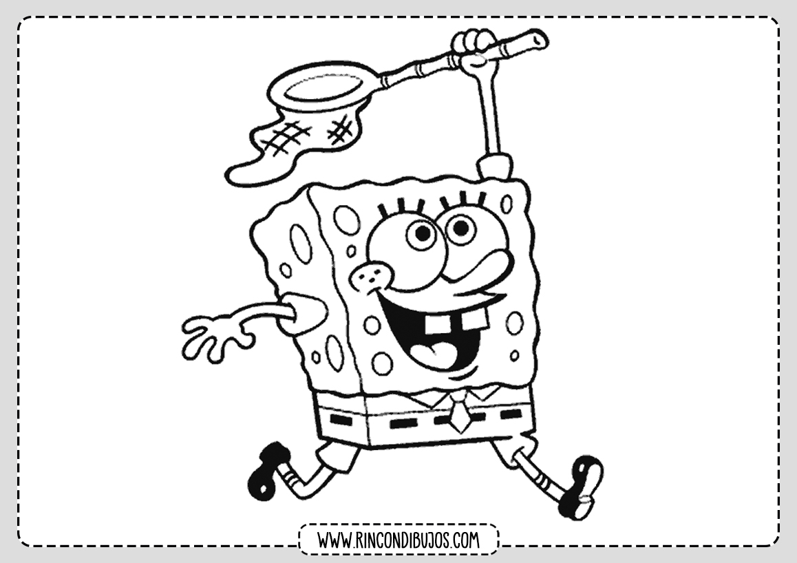 Pintar Dibujos de Bob Esponja