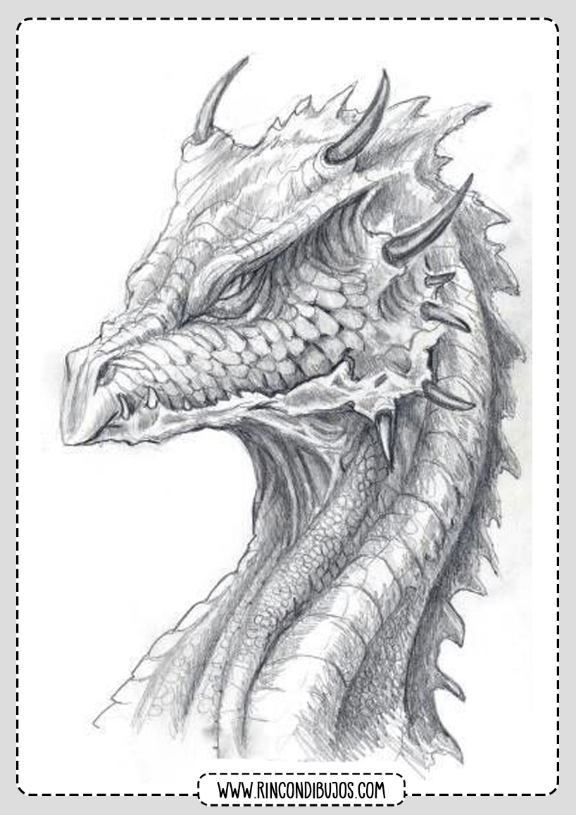 Plantillas con Imagenes de Dragones