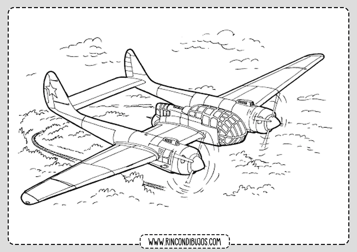 Dibujos de Aviones Bonitos