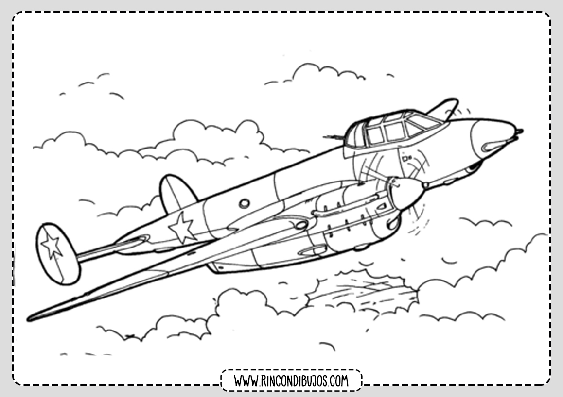 Dibujos de Aviones Volando