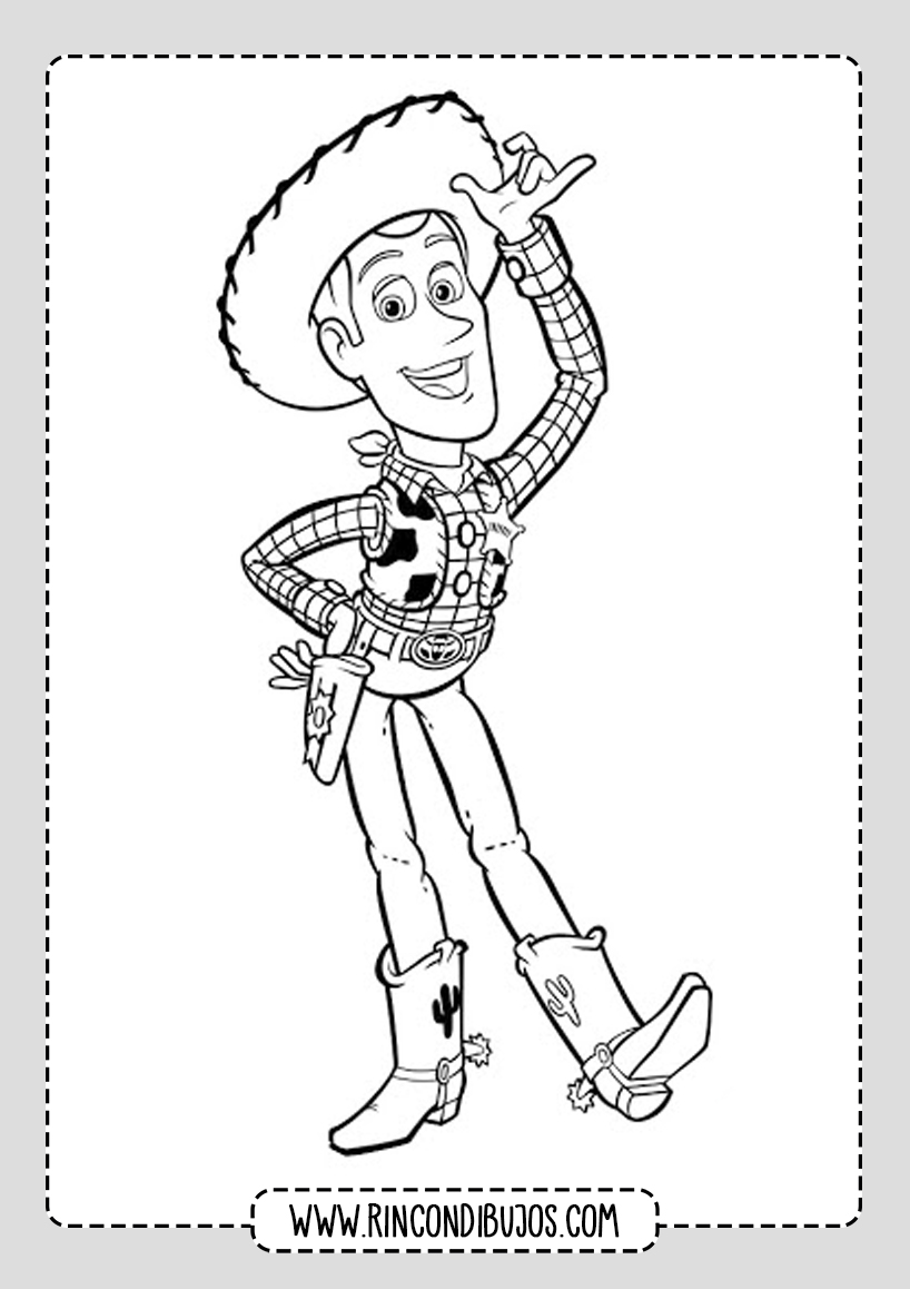 Dibujos de Buddy Para Colorear Toy Story