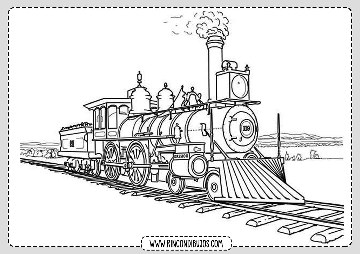 Dibujos de Trenes