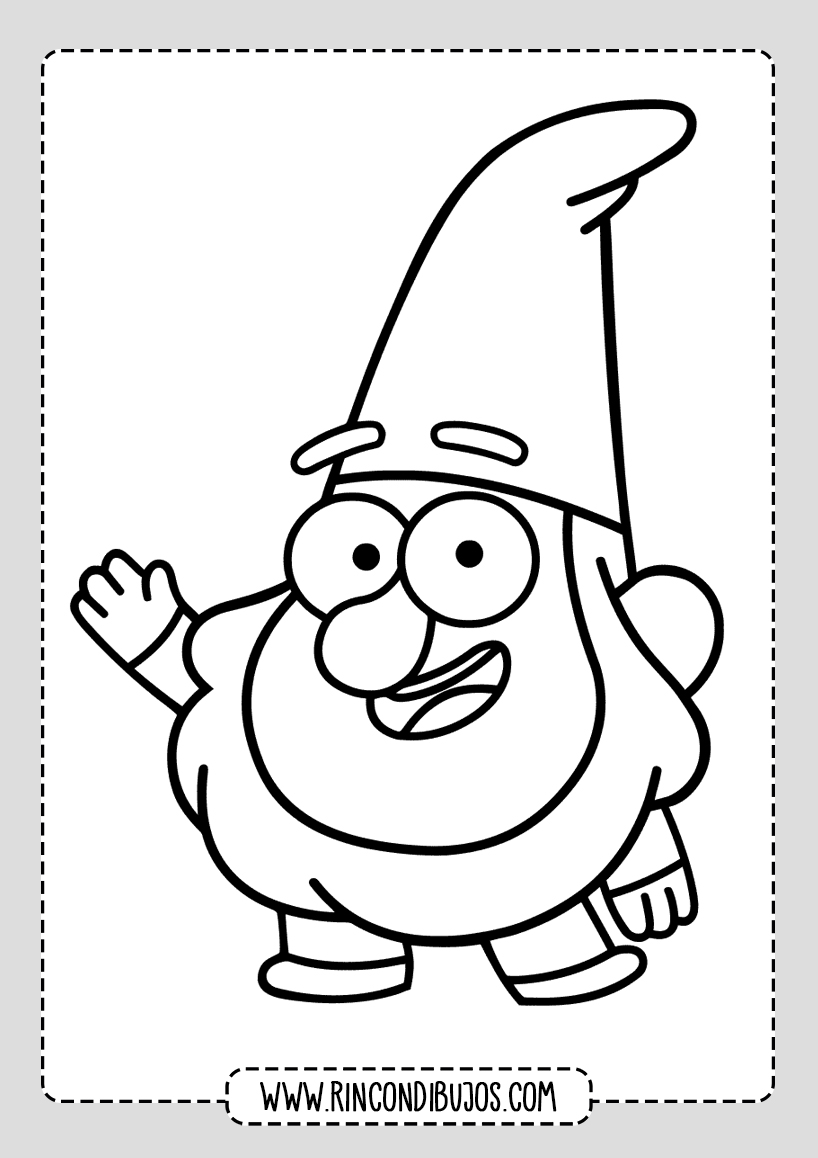 Dibujos de Gravity Falls para colorear