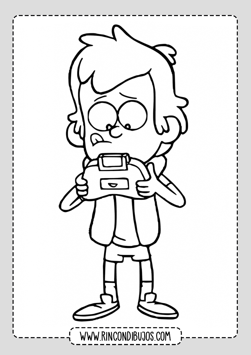 Gravity Falls Coloring Pages