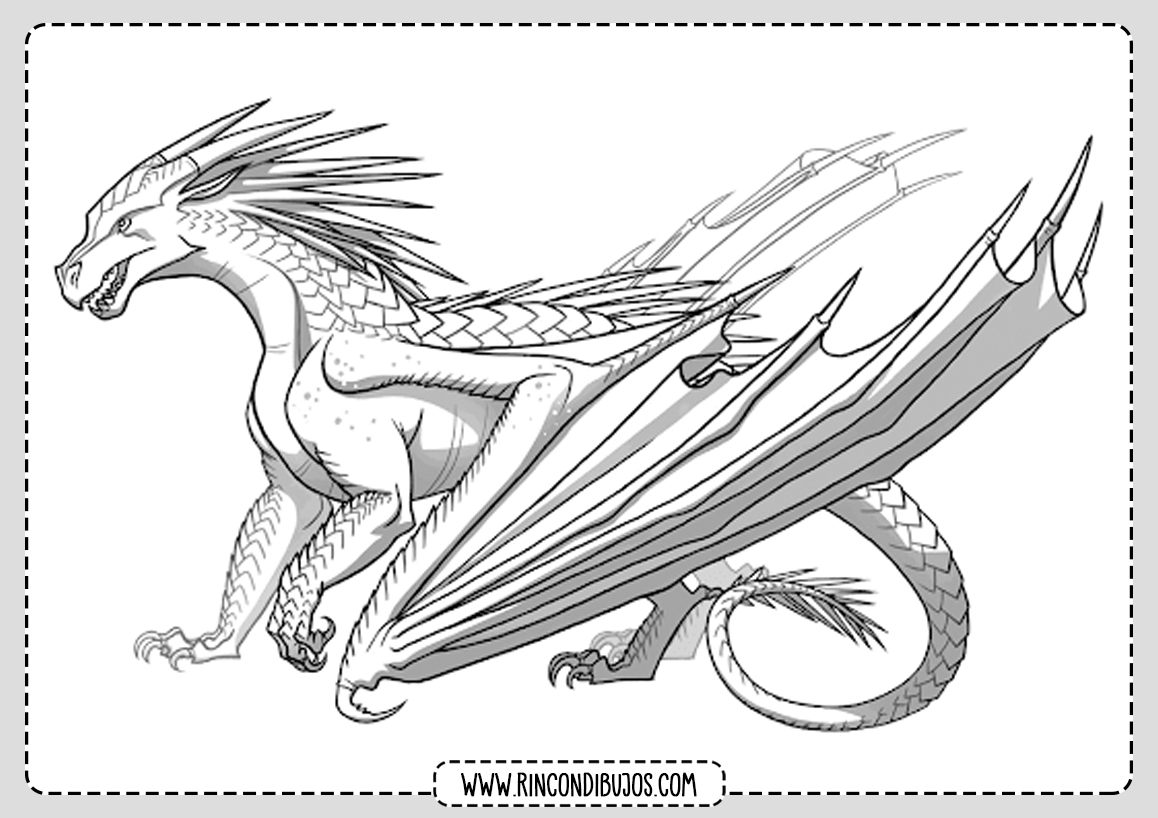 Dibujos de Dragones Bonitos