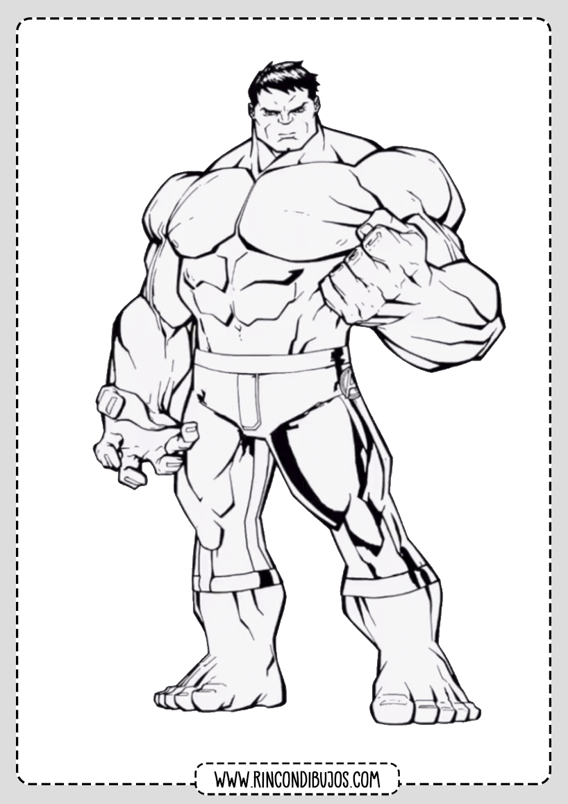 Hulk Coloring Book