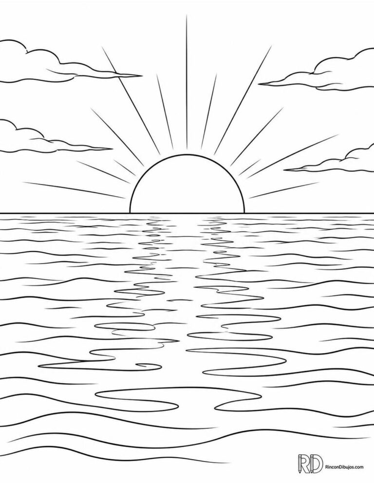 Dibujos del Sol para Colorear