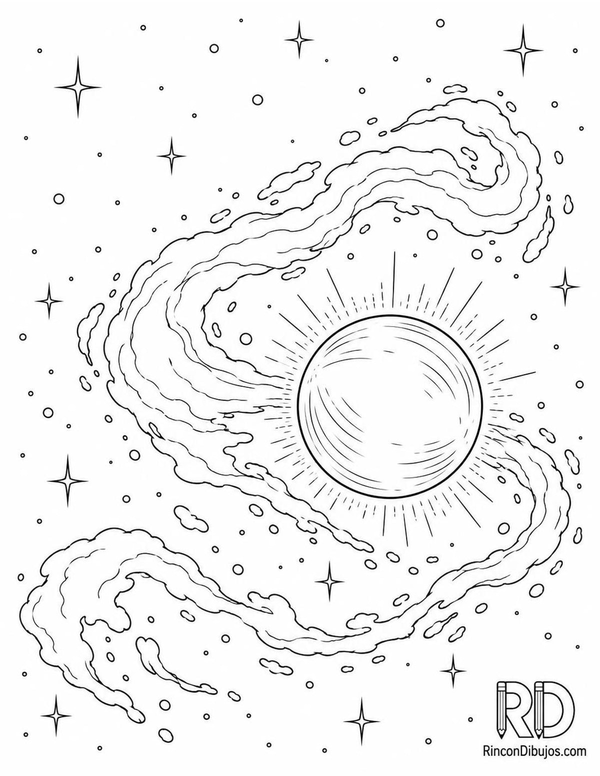 Dibujo de enana blanca para colorear Dibujo de enana blanca para colorear