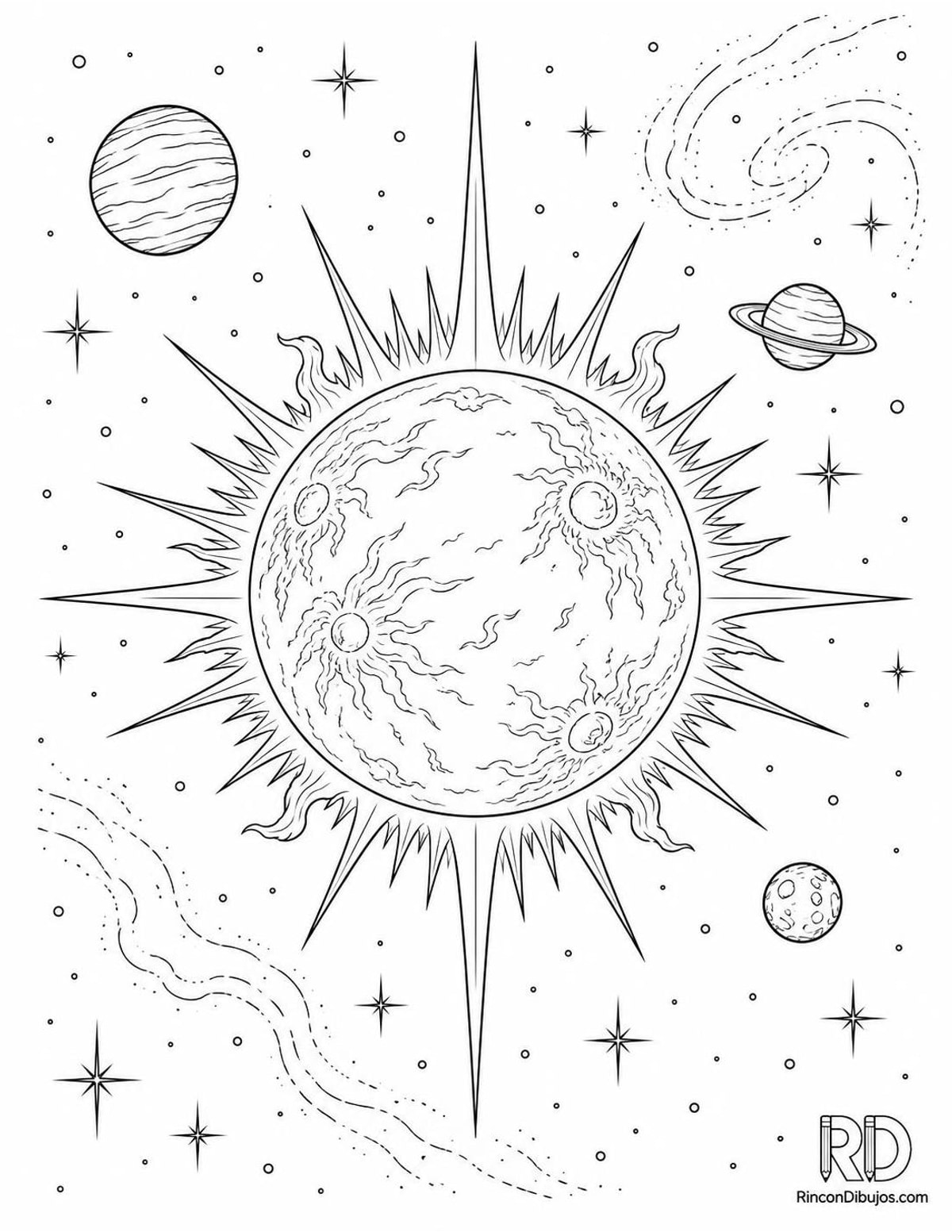 Dibujo de estrella azul para colorear Dibujo de estrella azul para colorear