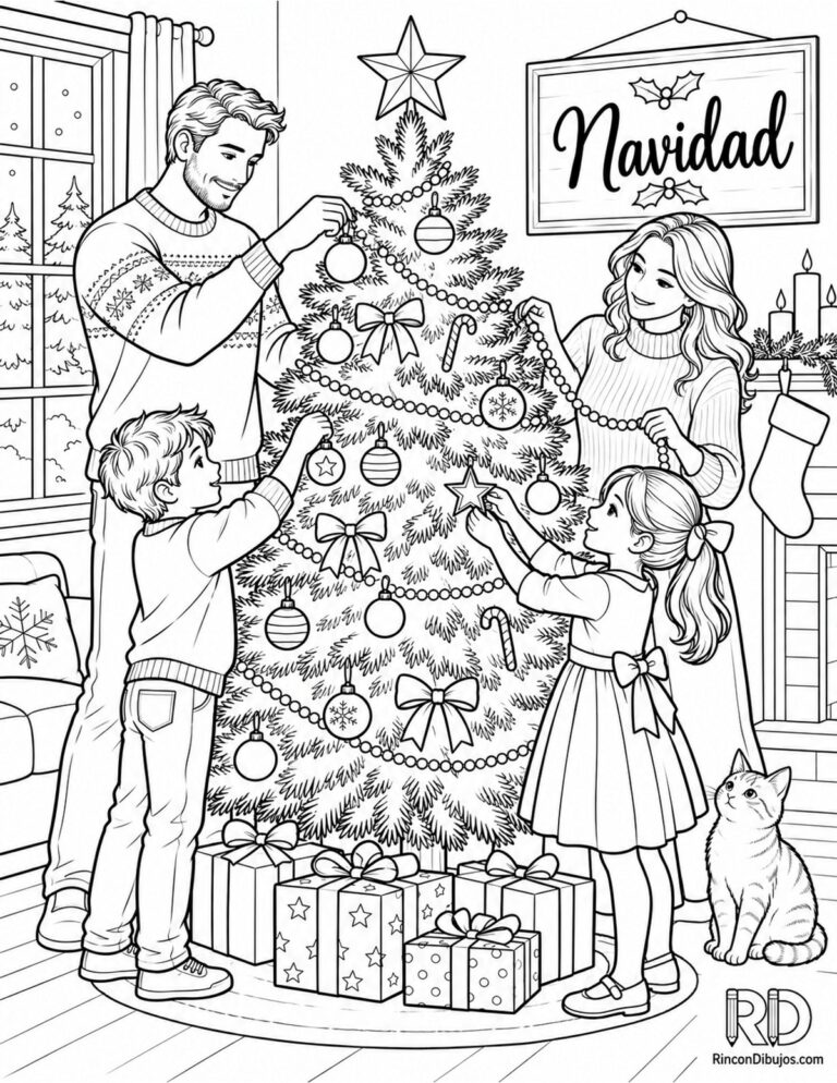 Navidad para Colorear