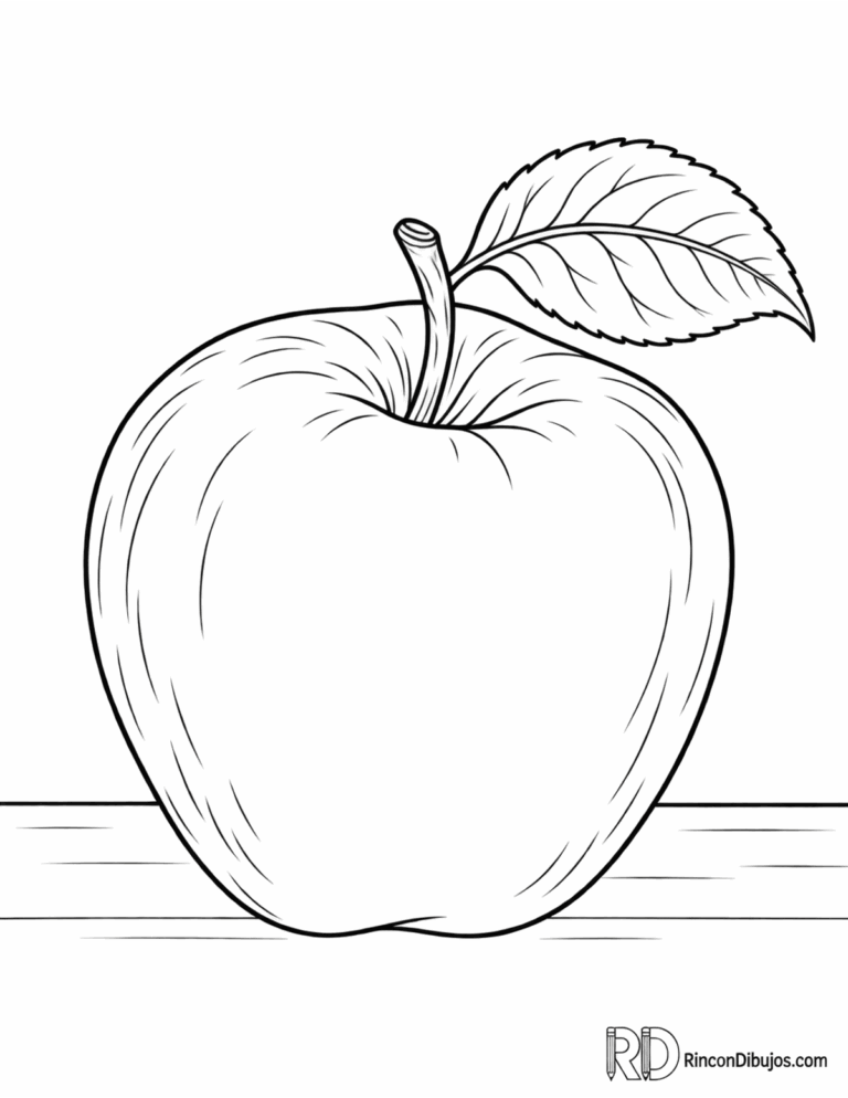 Dibujos de Frutas para Colorear