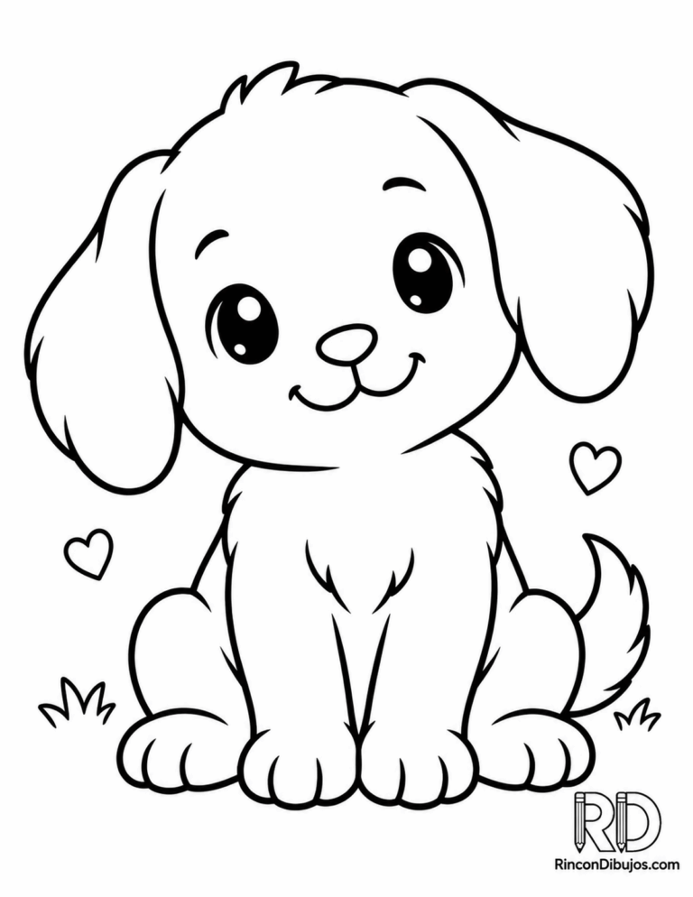 Dibujos de Perritos Kawaii