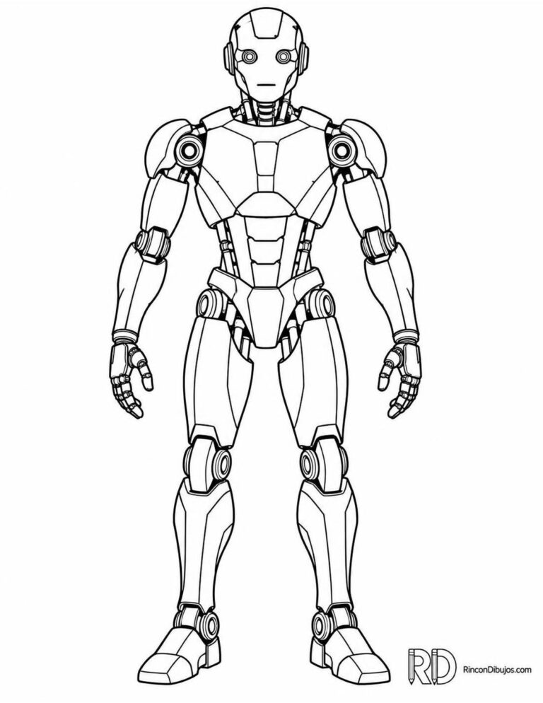 Dibujos de Robots para Colorear